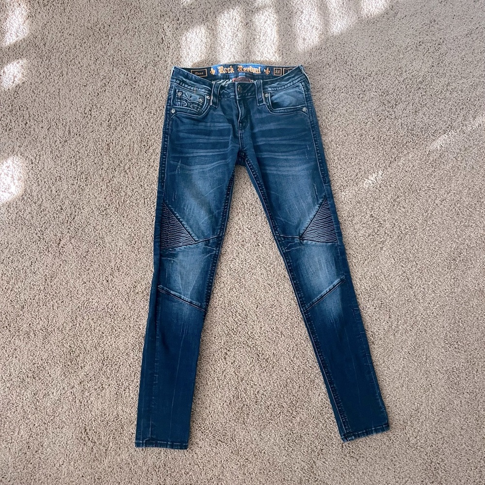 Rock Revival Mena Skinny Jeans- Size 28
